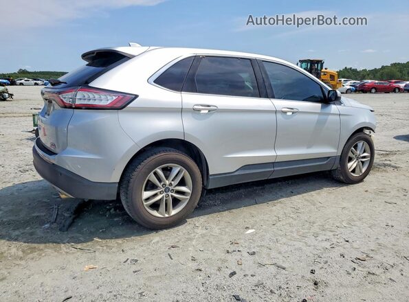 2FMPK3J9XGBB89686 2016 FORD EDGE Silver Tył prawy