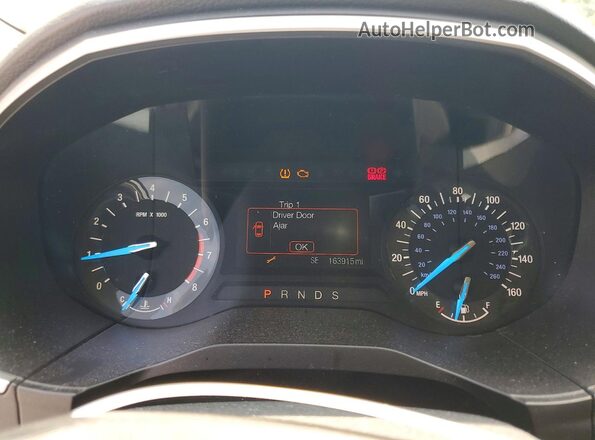 2FMPK3J9XGBB89686 2016 FORD EDGE Silver Widok zestawu wskaźników