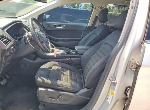 2FMPK3J9XGBB89686 2016 FORD EDGE Silver Widok wnętrza z przodu