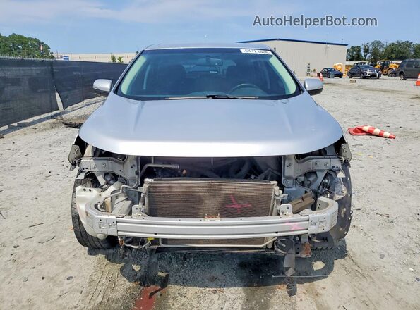 2FMPK3J9XGBB89686 2016 FORD EDGE Silver Widok z przodu