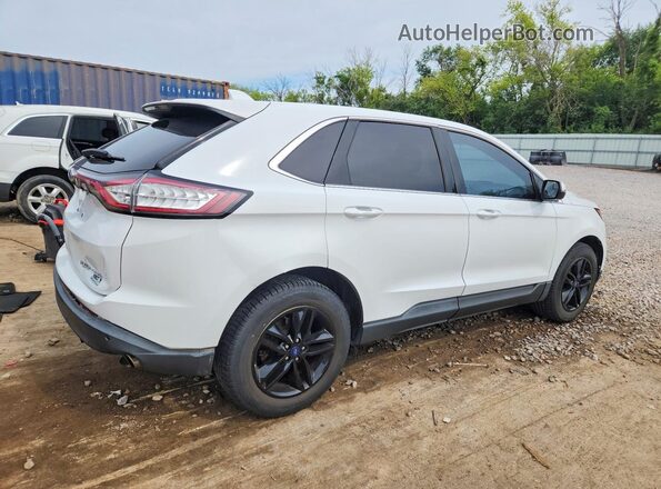 2FMPK3J9XGBC42855 2016 FORD EDGE White Задня права чверть