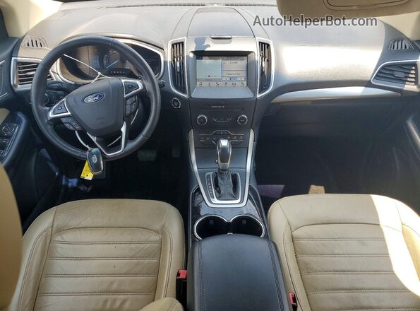 2FMPK3J9XJBC04713 2018 FORD EDGE White წინა პანელის ხედი
