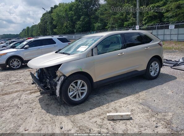 2FMPK3J9XJBC18515 2018 FORD EDGE Gold Przód lewy