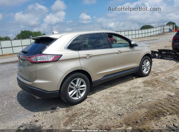 2FMPK3J9XJBC18515 2018 FORD EDGE Gold Tył prawy