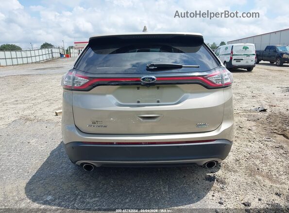 2FMPK3J9XJBC18515 2018 FORD EDGE Gold 