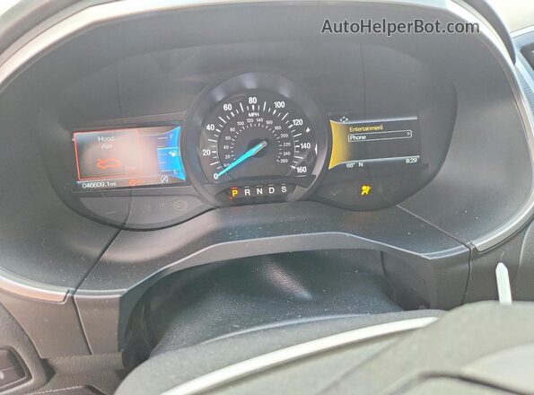 2FMPK3J9XKBB12549 2019 FORD EDGE Серый Вид щитка приборов