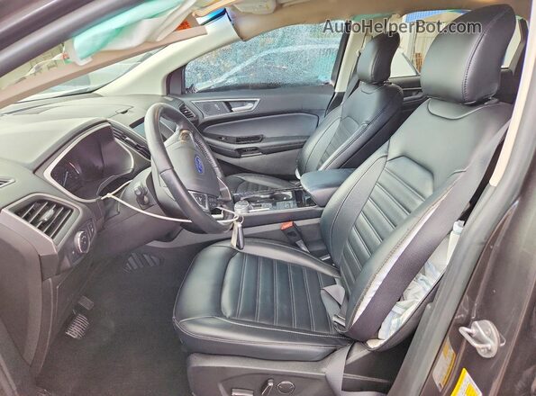 2FMPK3J9XKBB12549 2019 FORD EDGE Серый Вид салона спереди