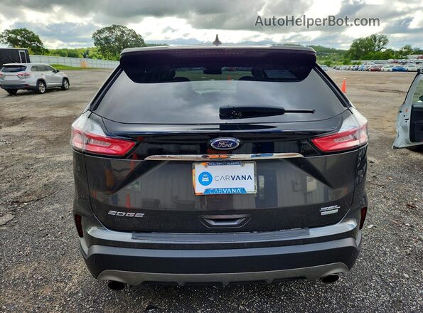 2FMPK3J9XKBB12549 2019 FORD EDGE Серый Вид сзади