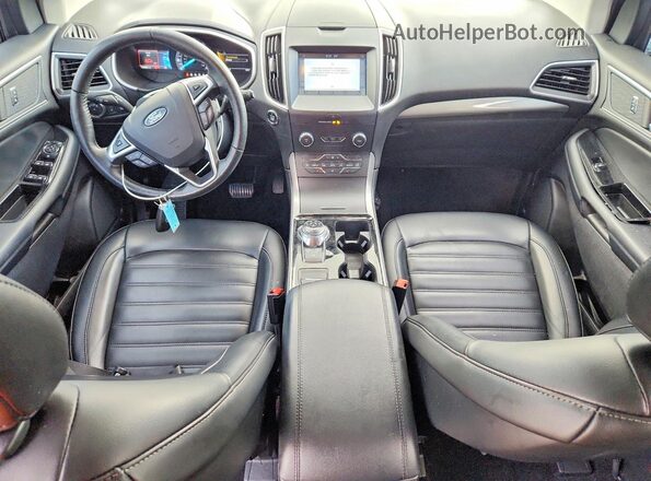 2FMPK3J9XKBB12549 2019 FORD EDGE Серый Вид панели приборов