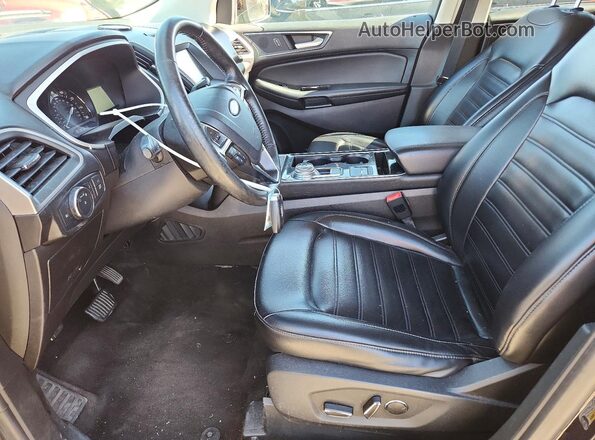 2FMPK3J9XKBB62027 2019 FORD EDGE Black წინა სალონის ხედი