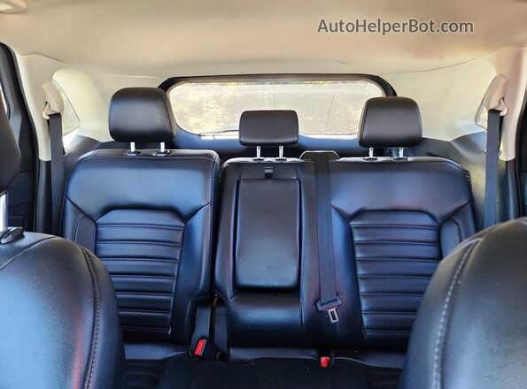 2FMPK3J9XKBB62027 2019 FORD EDGE Black უკანა სავარძლების ხედი