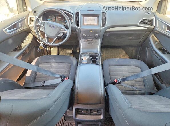 2FMPK3J9XKBB76736 2019 FORD EDGE White Առջևի վահանակի տեսք
