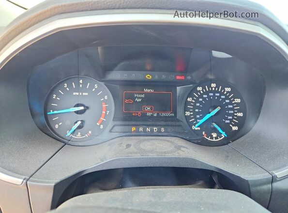 2FMPK3J9XKBB76736 2019 FORD EDGE White Սարքավորումների վահանակի տեսք