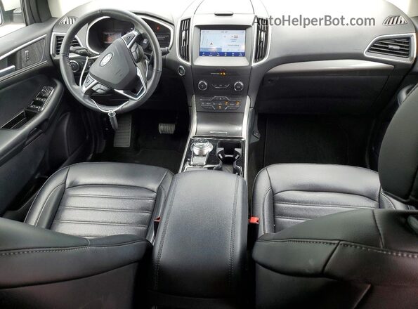 2FMPK3J9XKBC57901 2019 FORD EDGE White Вид панелі приладів