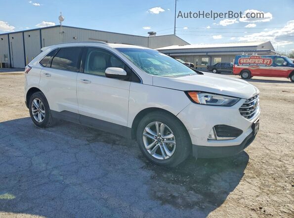 2FMPK3J9XLBA31438 2020 FORD EDGE White Delantero derecho