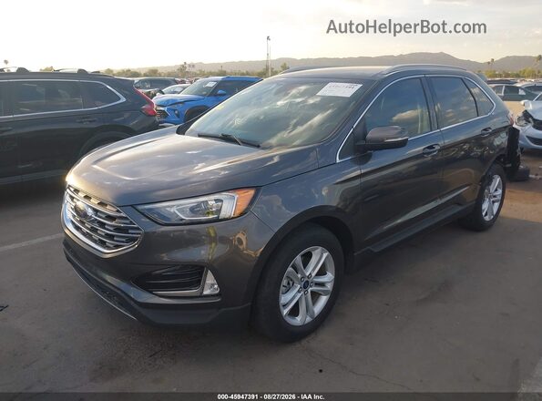 2FMPK3J9XLBA89744 2020 FORD EDGE Black Передня ліва чверть