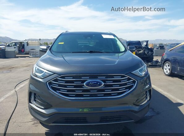 2FMPK3J9XLBA89744 2020 FORD EDGE Black Вид щитка приладів