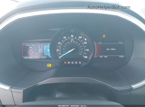 2FMPK3J9XLBA89744 2020 FORD EDGE Black Вид задніх сидінь