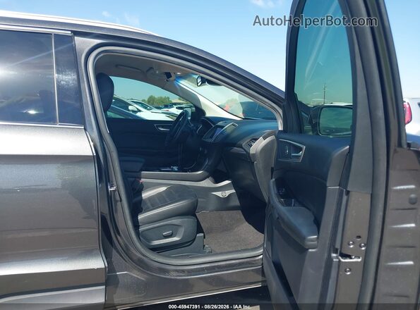 2FMPK3J9XLBA89744 2020 FORD EDGE Black Вид салону спереду