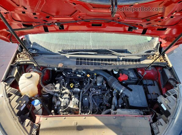 2FMPK3J9XMBA20280 2021 FORD EDGE Red Vista del compartimento del motor