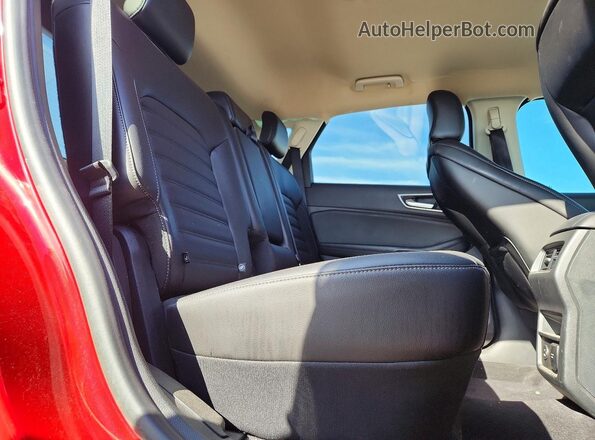 2FMPK3J9XMBA20280 2021 FORD EDGE Red Vista interior trasera
