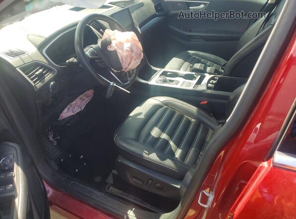 2FMPK3J9XMBA20280 2021 FORD EDGE Red Vista interior delantera