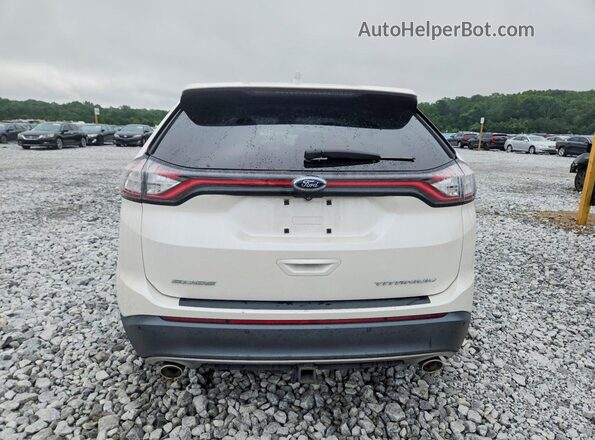 2FMPK3K80GBB09298 2016 FORD EDGE White Vista trasera