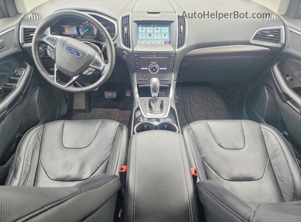 2FMPK3K80GBB09298 2016 FORD EDGE White Vista del salpicadero