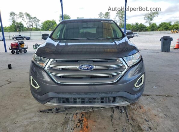 2FMPK3K80HBC24548 2017 FORD EDGE Charcoal Front view