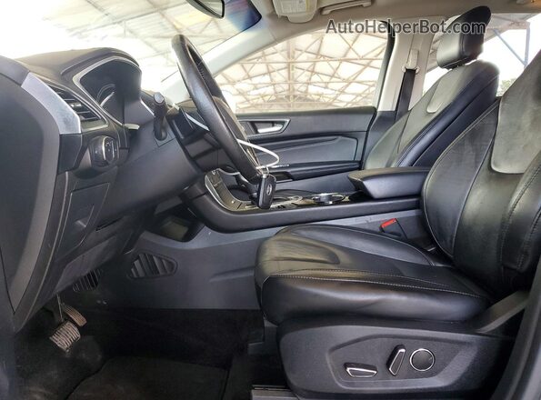 2FMPK3K80HBC24548 2017 FORD EDGE Charcoal Front interior view