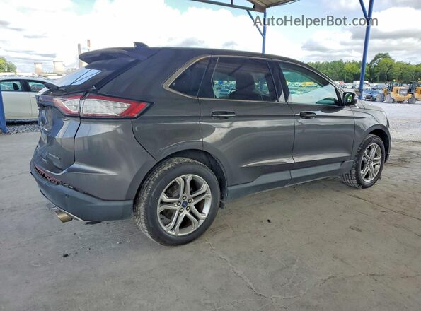 2FMPK3K80HBC24548 2017 FORD EDGE Charcoal Rear right