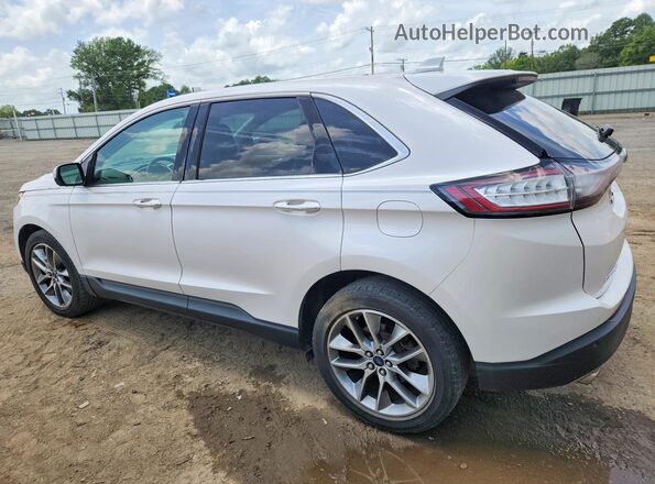 2FMPK3K80JBC27908 2018 FORD EDGE White Tył lewy