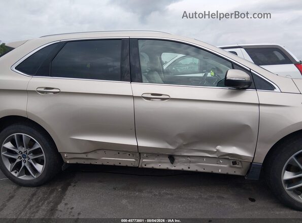 2FMPK3K82HBC40699 2017 FORD EDGE Champagne Դիմացի տեսք