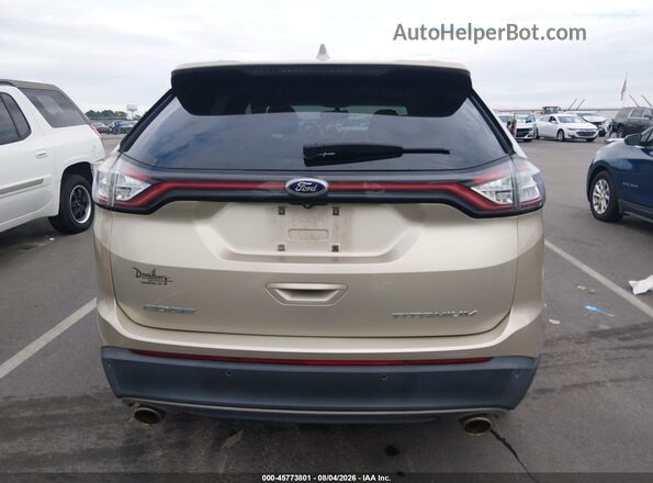 2FMPK3K82HBC40699 2017 FORD EDGE Champagne 