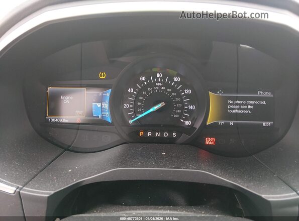 2FMPK3K82HBC40699 2017 FORD EDGE Champagne Հետևի նստատեղերի տեսք