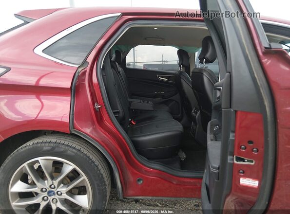 2FMPK3K82JBB72247 2018 FORD EDGE Burgundy VIN կոդի պիտակի տեսք
