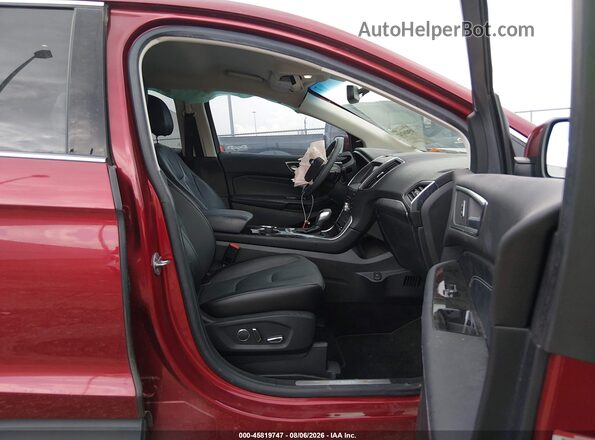 2FMPK3K82JBB72247 2018 FORD EDGE Burgundy Սալոնի դիմացի տեսք