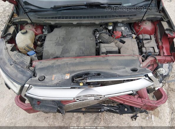 2FMPK3K82JBB72247 2018 FORD EDGE Burgundy Հետևի տեսք