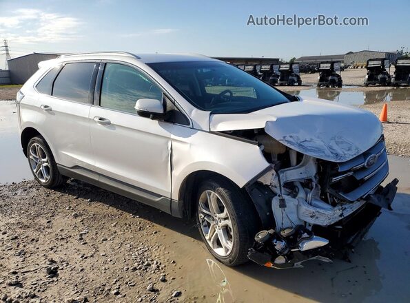 2FMPK3K82JBC55130 2018 FORD EDGE White Przód prawy