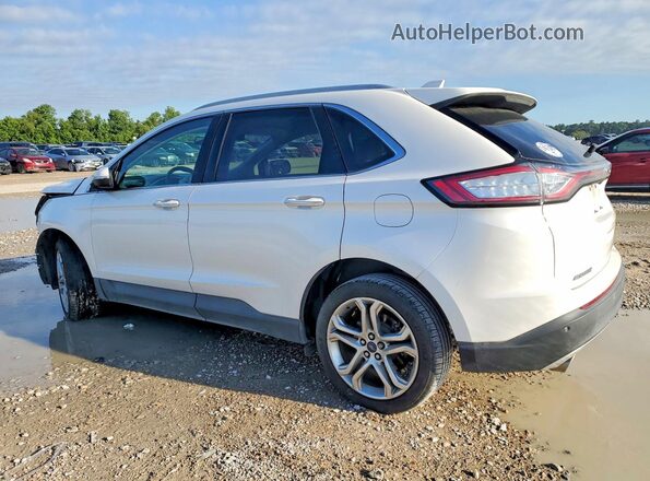 2FMPK3K82JBC55130 2018 FORD EDGE White Tył lewy