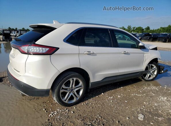 2FMPK3K82JBC55130 2018 FORD EDGE White Tył prawy