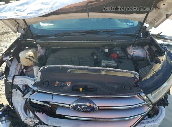 2FMPK3K82JBC55130 2018 FORD EDGE White Widok komory silnika