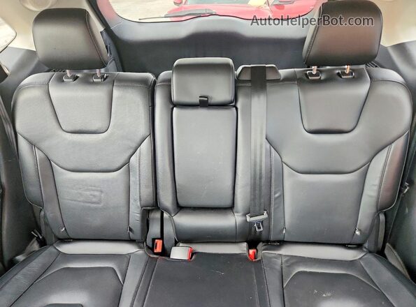 2FMPK3K83HBC48794 2017 FORD EDGE Red Vista de los asientos traseros