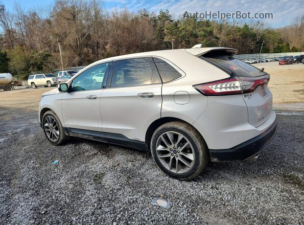 2FMPK3K83JBC35243 2018 FORD EDGE White Вид ззаду
