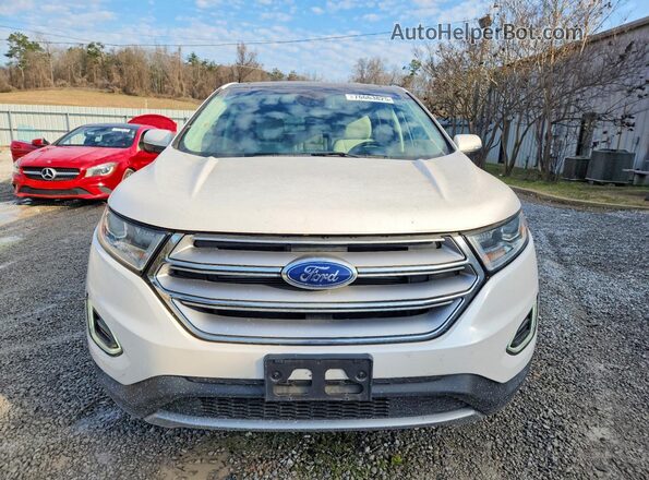 2FMPK3K83JBC35243 2018 FORD EDGE White Вид підкапотного простору