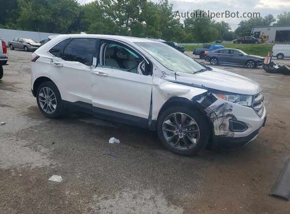 2FMPK3K84GBC37172 2016 FORD EDGE White Առջևի աջ