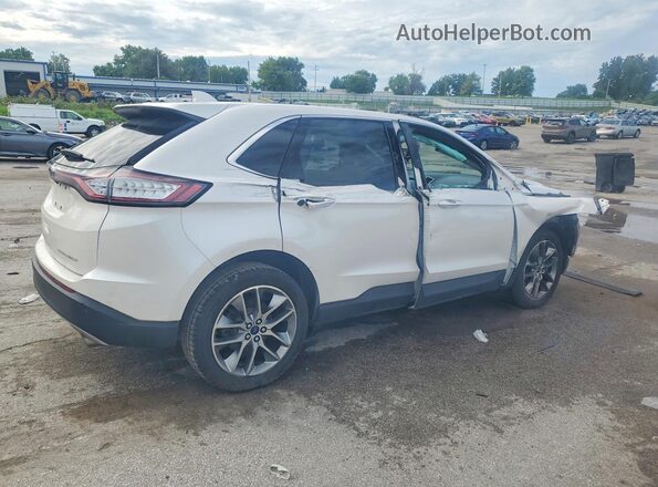 2FMPK3K84GBC37172 2016 FORD EDGE White Հետևի աջ