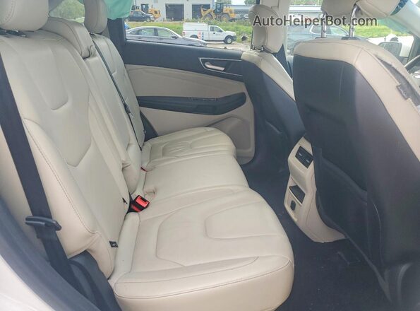 2FMPK3K84GBC37172 2016 FORD EDGE White Սալոնի հետևի տեսք