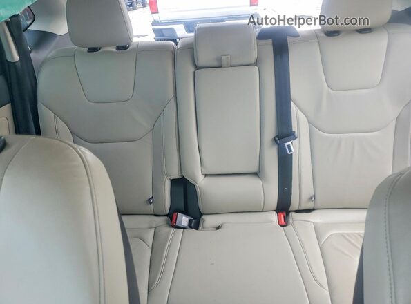 2FMPK3K84GBC37172 2016 FORD EDGE White Հետևի նստատեղերի տեսք