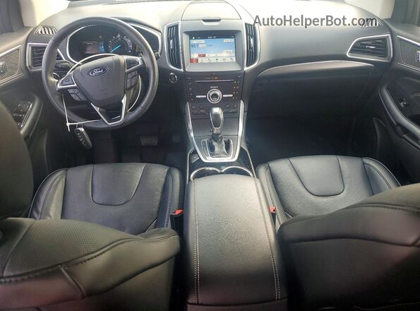 2FMPK3K86JBB52020 2018 FORD EDGE Silver Vista del salpicadero